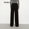 MO&Co. Drawstring Wide-Leg Casual Pants