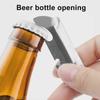 Compact Foldable Stainless Steel Can and Bottle Opener