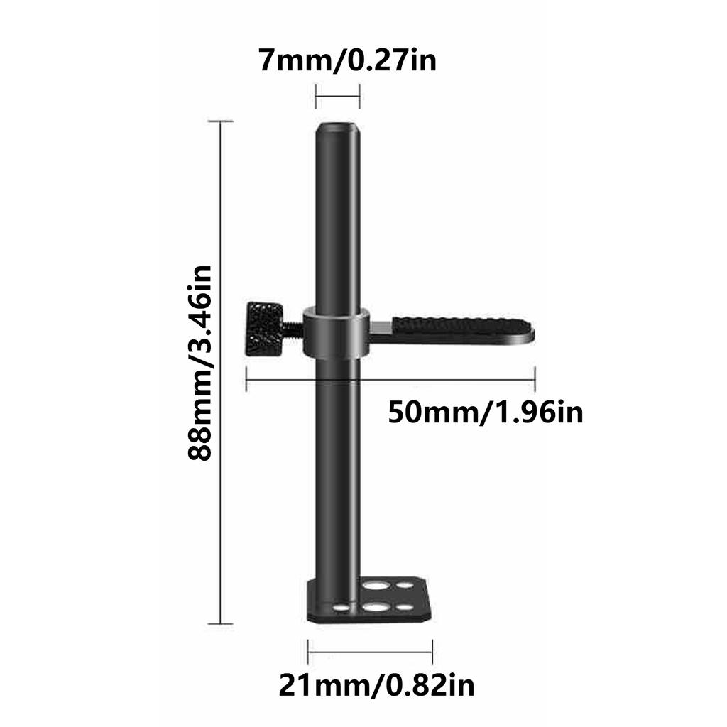 Регулируемый алюминиевый кронштейн для крепления графического процессора, держатель графической карты с вентилятором, предотвращает провисание графического процессора для больших видеокарт