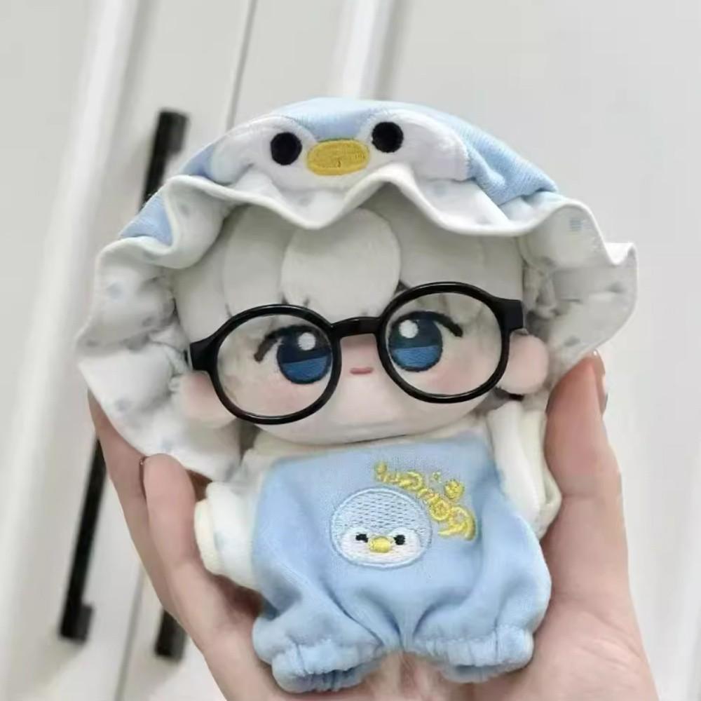 1 set Baby Bottle Cotton Doll's Clothes Set Cartoon 10cm Doll Clothes Doll Accessories
