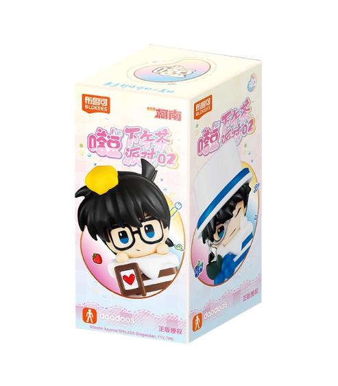 Оригинальная серия Brook Детектив Конан 'Послеобеденная вечеринка' Blind Box Коллекция моделей персонажей аниме Праздничные игрушки Подарки