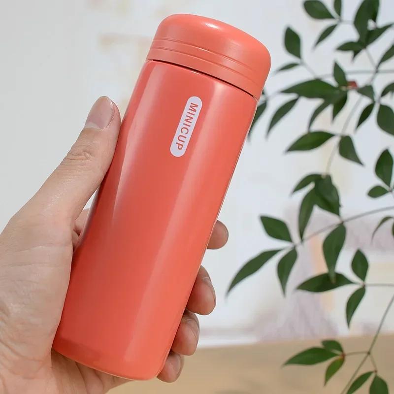 150/200 мл мини-термос из нержавеющей стали, термокружка, компактная, портативная, герметичная, мужская и женская, термобутылка для воды для детей