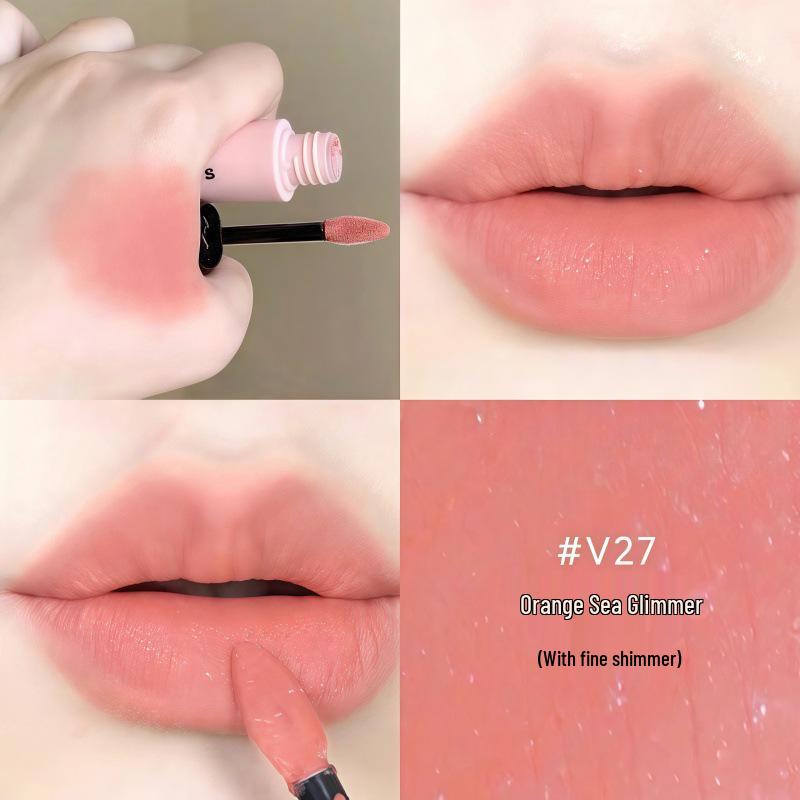 Mooekiss Velvet Matte Lip Clay V07 V09 V11 - Увлажняющая шелковистая матовая помада.