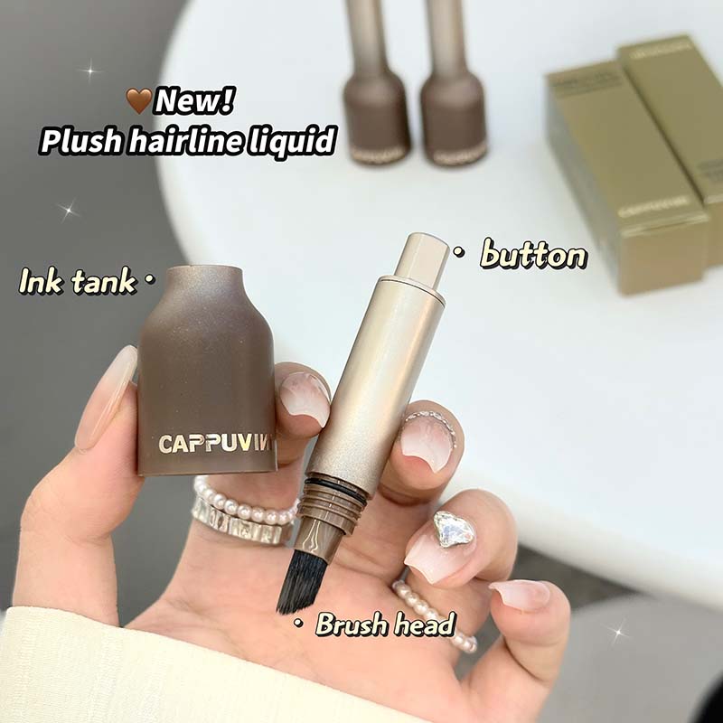 CAPPUVINI Solids Fluffy Hairline Liquid и средство для улучшения бровей