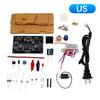 LM317 DC regulated adjustable power supply module 110V 220V DIY electronic welding kit Multi-function welding training