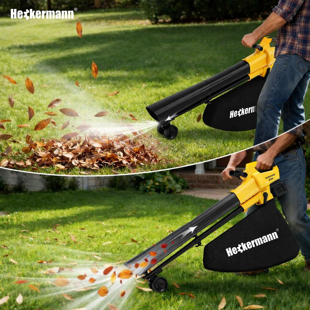 Heckermann Select AVDM40 Cordless Garden Vacuum Cleaner