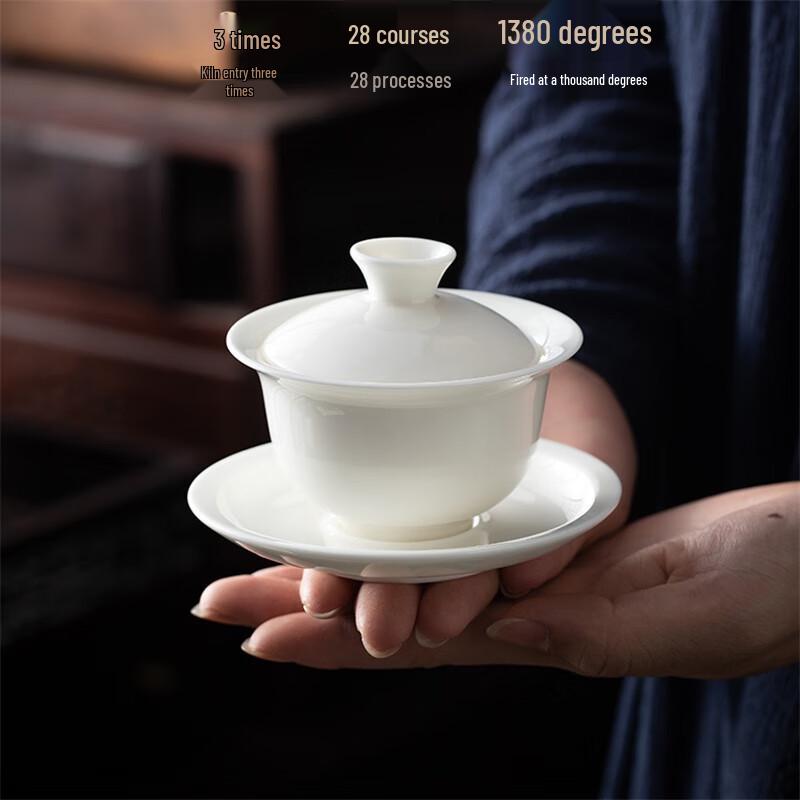 Симейтан Цзиндэчжэнь Тонкостенный керамический гайвань
