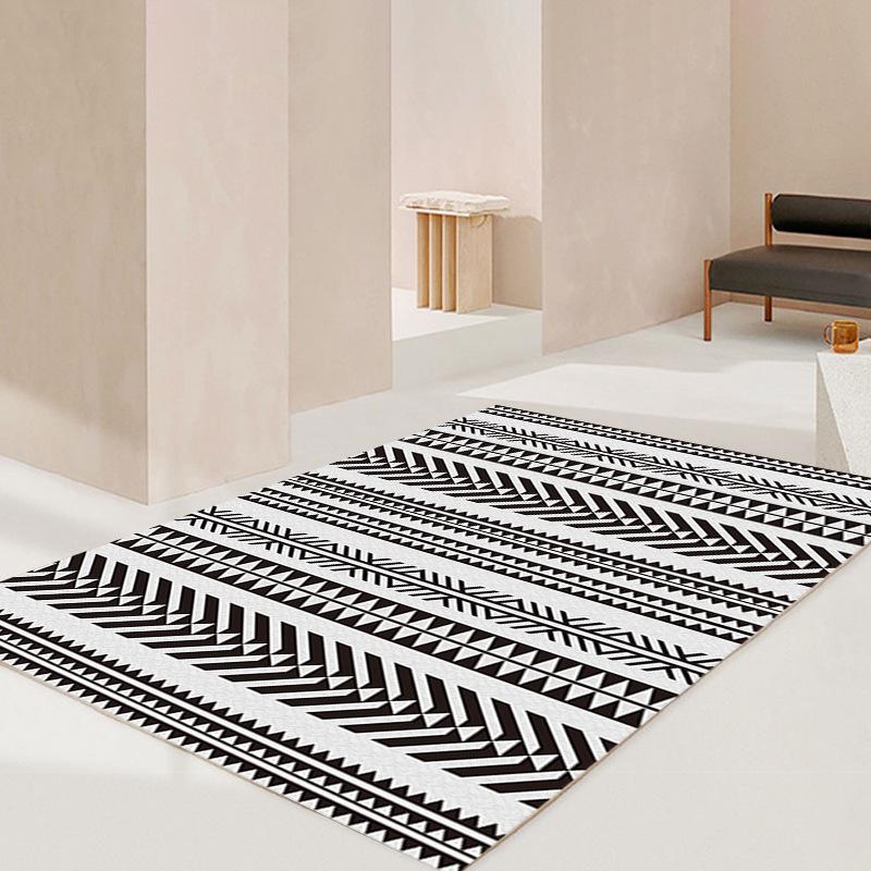 Bohemian National Style Living Room Carpet Retro Hotel Homestay Decoration Carpets Light Luxury Bedroom Bedside Large Area Rug