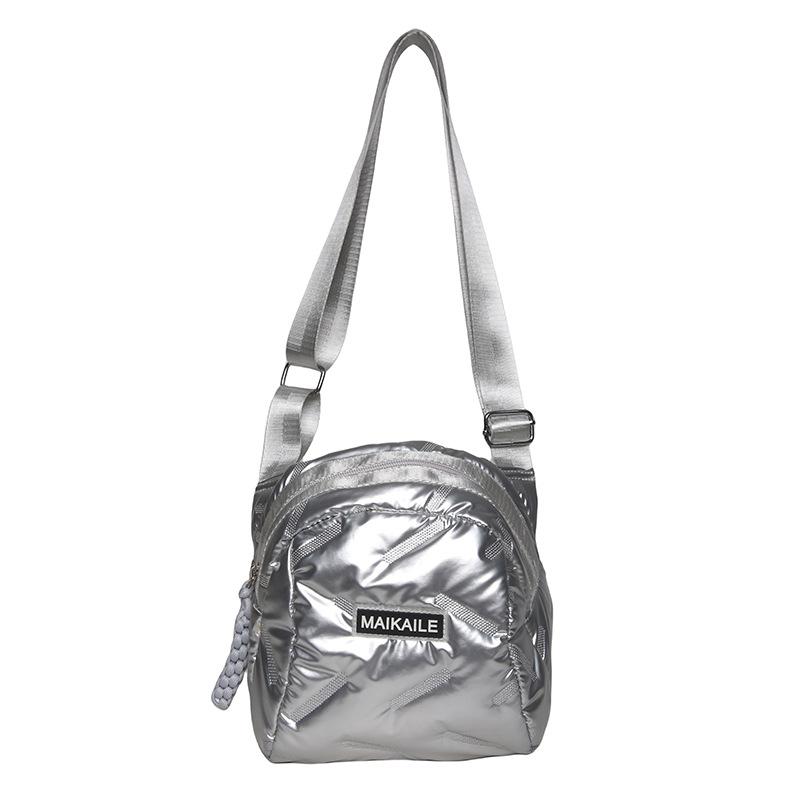 Модная новая осенне-зимняя сумка-пуховик Diamond Space Cotton Jacket Backpack сумка через плечо на одно плечо