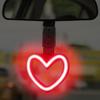 Светодиодная подсветка салона автомобиля в форме сердца Светодиодная автомобильная декорация Ручки для автомобиля в форме сердца для внедорожника, автодома, седана, грузовика Авто