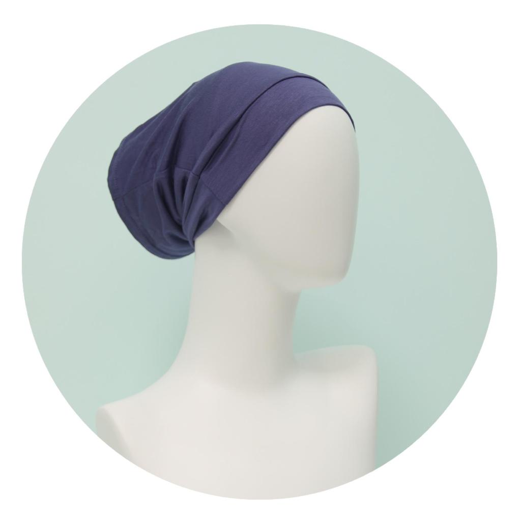 Solid Color Modal Bandage Cap Headscarf