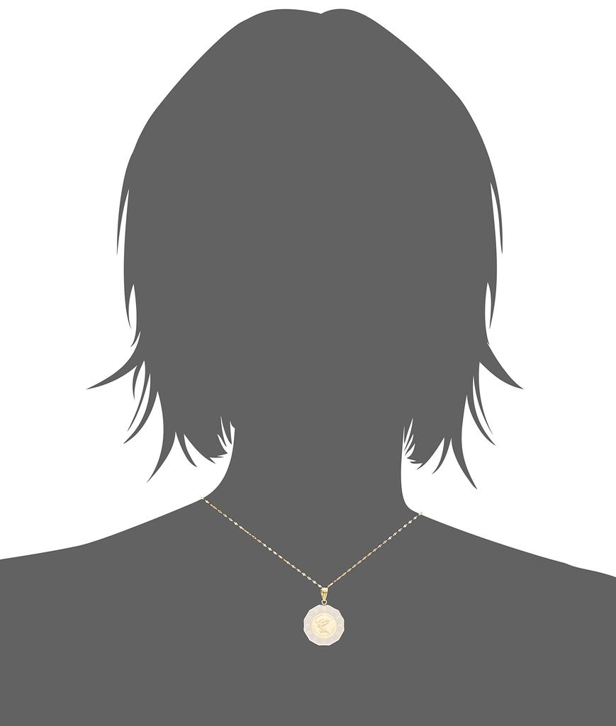 Слиток МОНЕТА СЛИТОК КОЛЛЕКЦИЯ Слиток Подвеска Ангел MW0GTV012000A1 [Коллекция монет] K24/K18 1/25 унции