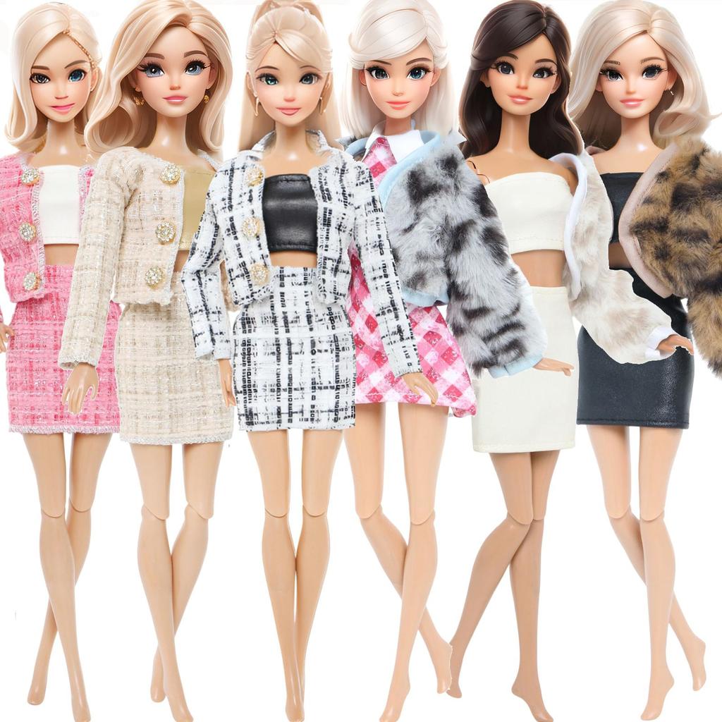 1/6 Деловая леди Формальная одежда Модная юбка Пальто Одежда для кукол для кукол 30 см 11,5 дюймов Аксессуары для кукол Игрушка для девочки(НЕТ кукол)