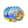 Международная коллекция полимерных магнитов на холодильник: Венгрия, Дубай, Таиланд, Польша, Египет, Италия, Австралия, Германия, Испания, Бельгия