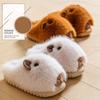 The New Style of Shoes Is Fashionable, Cute, Plush, and Suitable for Home Wear with Cotton Slippers