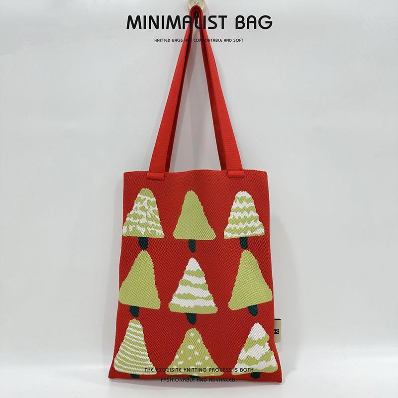 Дизайн Любовь Вязаная Сумка Через Плечо Сумка Большая Сумка Большой Емкости