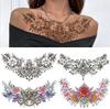Flower Chest Tattoo Sticker, Chest Tattoo Sticker, Color Half Nail Large Picture Tattoo Sticker