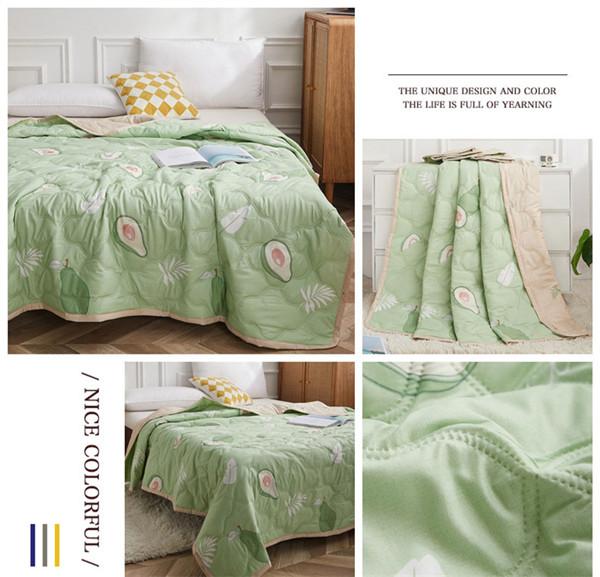 Летнее дышащее прохладное одеяло с принтом ромашки, кондиционер, одеяла, мягкое, удобное, тонкое, летнее одеяло