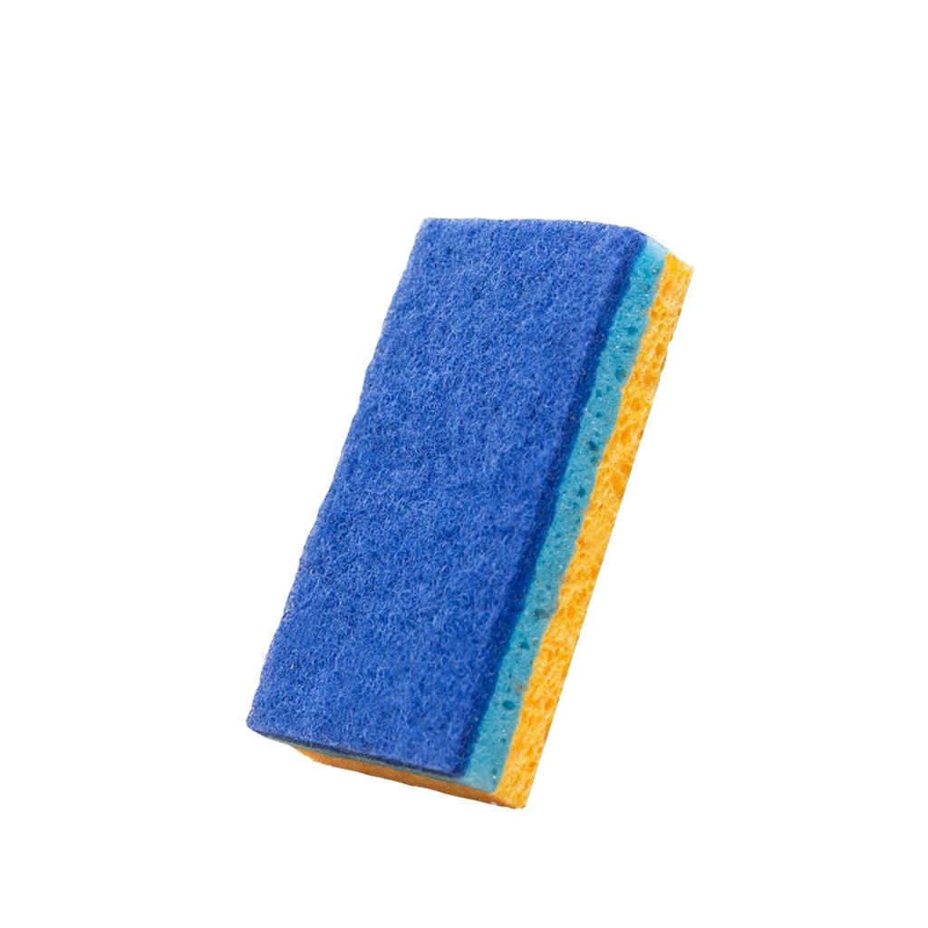 Чистящая ткань, губка, древесная масса, хлопок, три в одном, для чистки кухни, мытья посуды и кастрюль