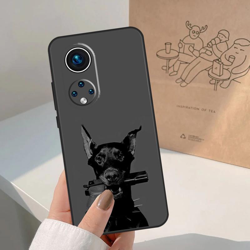 Такса Доберман Собака Для Honor Magic 8 5 6 7 Pro Чехол Для Honor 400 200 Lite 50 70 90 X8c X8b X9a X9b X9c X9d Win