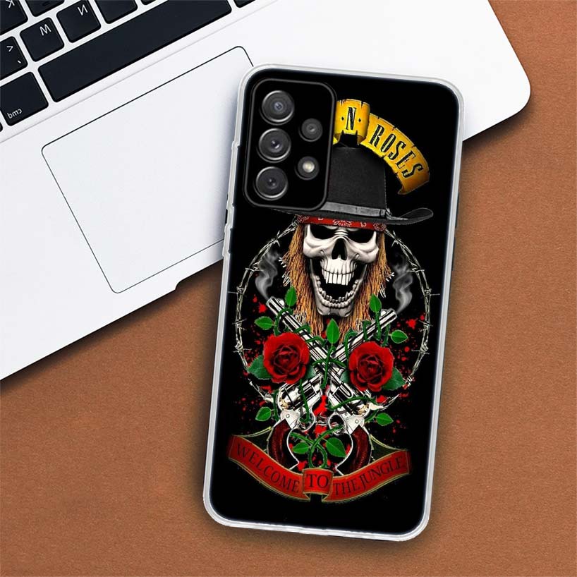 Чехол для телефона Guns N Roses Good Time для Samsung Galaxy A51 A71 A50 A70 A40 A30 A20E A10 A41 A31 A21S A11 A01 A6 A8 + A7 A9 Plus