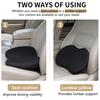 Ultra Comfort Memory Foam Car Seat Cushion - Relieve Sciatica & Lower Back Pain for Long Drives & Office