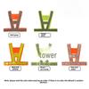 High-Visibility Reflective Safety Vest for Traffic and Construction Workers