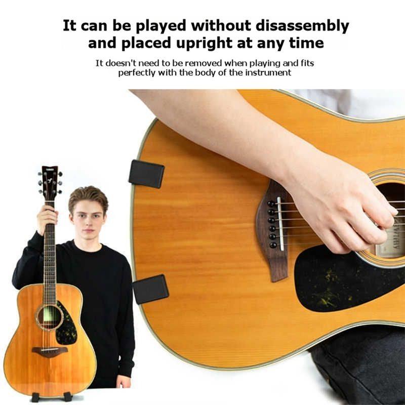 A74K-Vertical Stability Rack Guitar Rack Portable For Acoustic Guitar Stand Universal