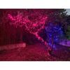 Guirlande lumineuse extérieure LED roses et blanc flash - ELUME - 17m