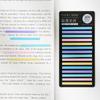 300 Sheets Rainbow Color Index Memo Pad Extra Thin Sticky Fluorescent Transparent Note Index Stickers Adhesive Label School Supplies Kawaii Stationery