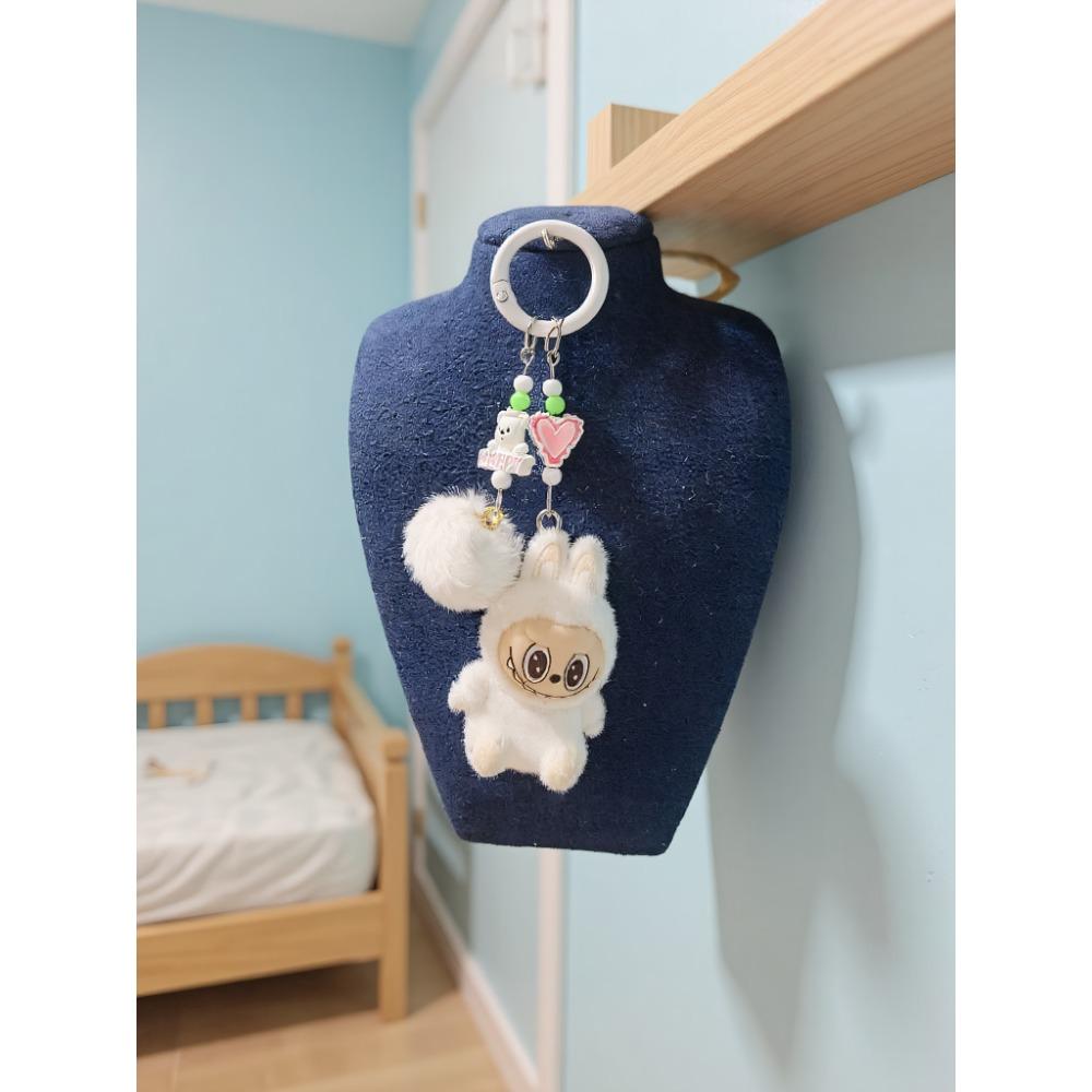 Sheep Keychain Cute Cartoon Doll Bag Pendant Baby Catcher Gift