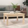 VidaXL Coffee Table 55x55x30 Cm Solid Pine Wood 814229