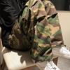 Мужские винтажные рабочие брюки Весна Осень Мужские Свободного кроя Прямые Высокая талия Уличный стиль Хип-хоп Широкие брюки