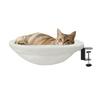 1 Piece Cat Desk Bed Comfortable And Soft Round Desktop Cat Perch Desktop Mounted Cat Litter Box With Pet Mat