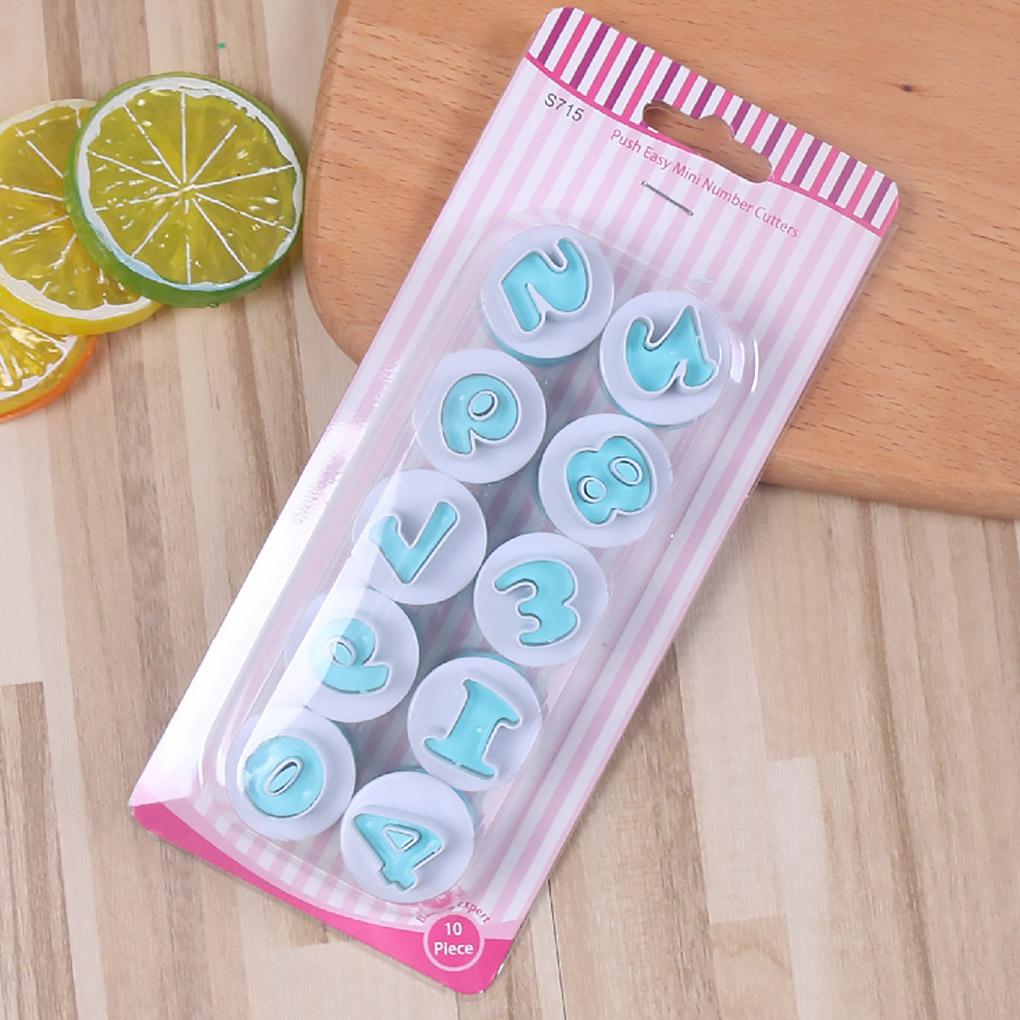 Форма для выпечки помадки с буквами и цифрами, форма для украшения печенья, торта, печенья