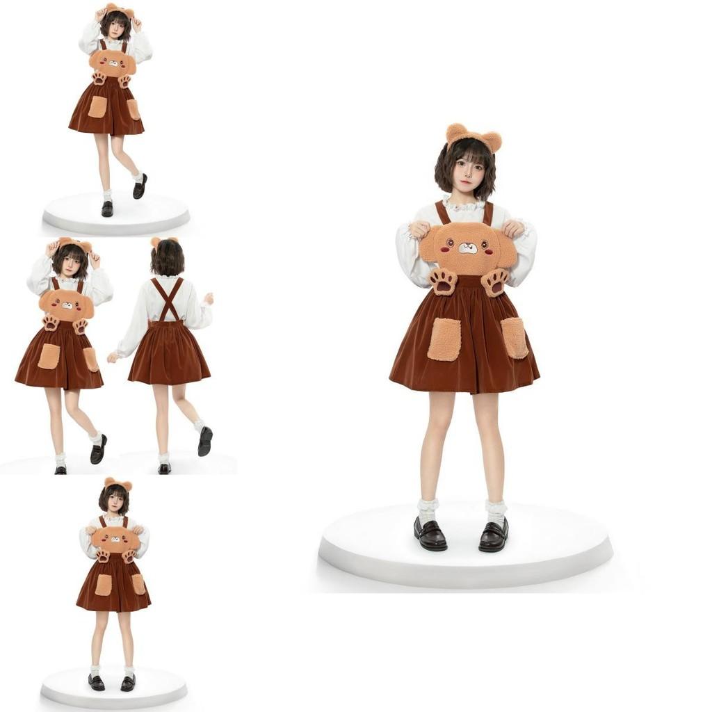 И Свежий Милый Японский Аниме Женский Костюм Плюшевого Пса Идеально Подходит Для Веселого Хэллоуина