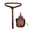 Medieval Knight Pu Belt Viking Vintage Bag Bag Halloween Cosplay Costume Dress Up Props