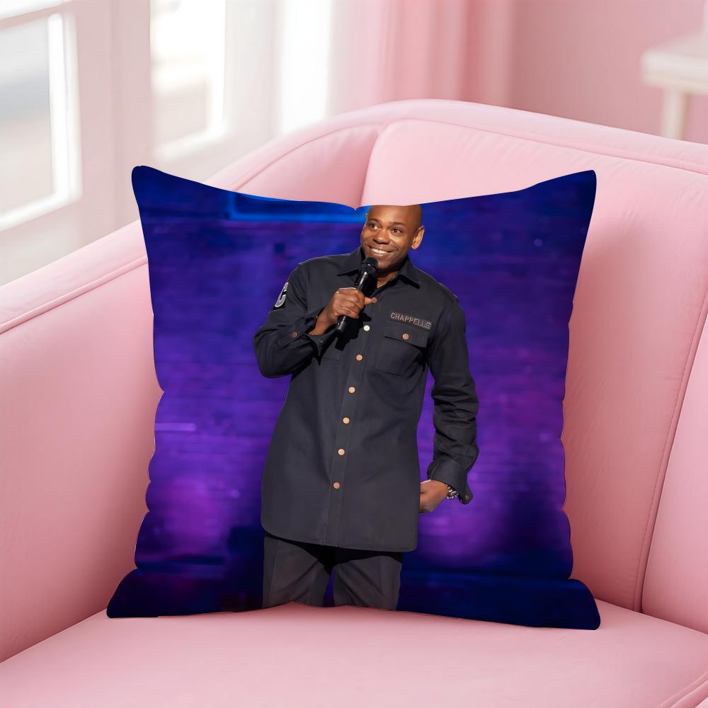 D-Dave Chappelle'S Show Наволочка для подушки Короткий плюш Невидимая молния Комната Диван Наволочка