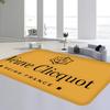Коврики для пола V-Veuve Clicquot Дешевле Противоскользящие Современные для Гостиной Балкона С рисунком Приветственный Коврик