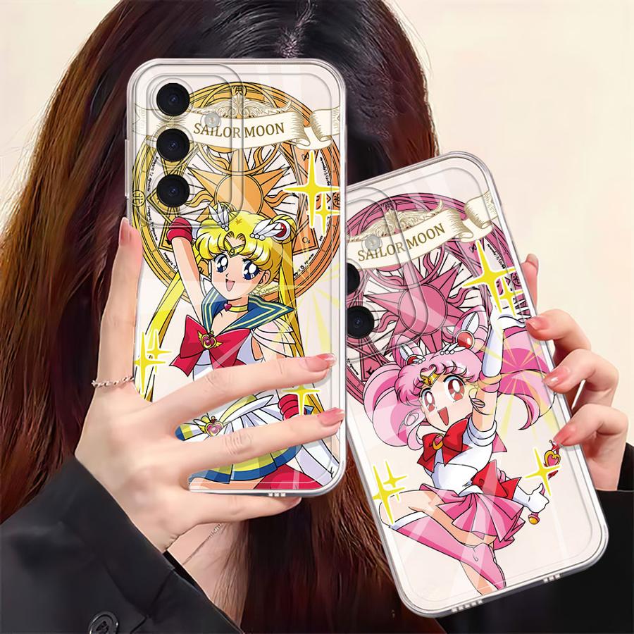 Чехол Sailor Chibi Moon для Samsung Galaxy A57 A34 A35 A56 A55 A25 A51 A14 A16 A26 A24 A52 A36 A37 A54 A15 A52 A17 Чехол для телефона