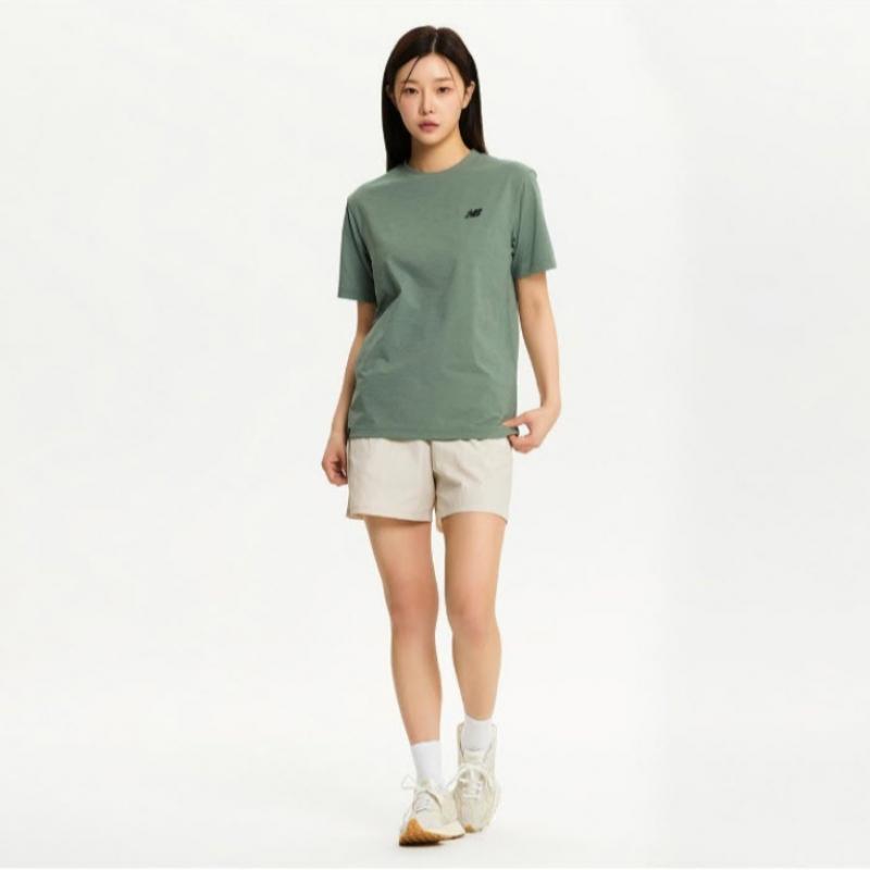 New Balance Футболка Nqj Nbnee22433 49 Uni Frozen Маленький логотип Футболка с коротким рукавом  