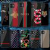 Luxury G-Guccis Fashion Case For iPhone Samsung Galaxy Redmi Note S 17 16 15 14 13 20 24 25 54 Pro Max Ultra Fe Tempered Glass Cover