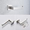 Stainless Steel Bathroom Accessories Set Brushed Nickel Towel Bar Robe Hook Toilet Paper Holder Towel Ring Bathroom Accessory