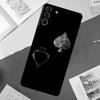 Кейс для телефона Samsung Galaxy с рисунком "Туз пик" Для Samsung Galaxy S24 Ultra S20 S21 S22 S23 S25 Ultra S9 S10 Plus S25 FE Задняя крышка