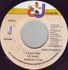 7inch Record ANTHONY CRUZ - I Love You NONE Fire Ball Recor 2001 Jamaica Reggae, Ska & Dub Used