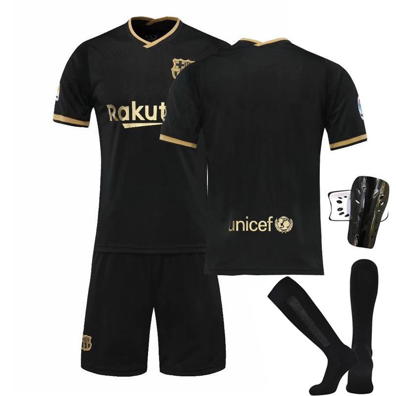 Футболка Барселоны - домашняя и выездная номер Месси игровая футболка, детский спортивный футбольный костюм футболка мужская