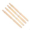 Pack of 4 Turned Wooden Posts 4.7" 1/12 Dollhouse Chair Legs Balcony Railing Parts