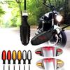 MDLUFY Sequential Flowing Turn Signals Motorcycle 16 LED Motorcycle LED High Brightness Oval