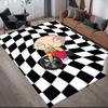 Stewie Griffin Family Guy Flannel Printed Carpet, Home Sofa Decoration for Living Room & Bedroom, Non‑Slip Play Flannel Floor Mat for Game Room