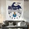 Porto Wall Hanging Printed Fabric Blanket Decorative Tapestries for Bedroom Living Room Home Decor